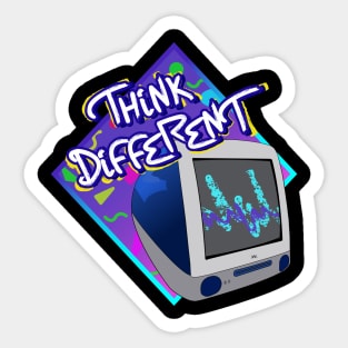 Think Different Sticker